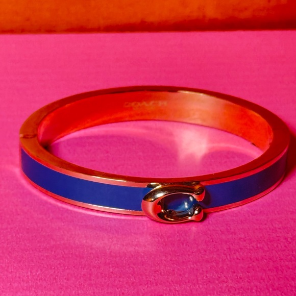 Coach Silver Hinged Bracelet - Picture 13 of 15